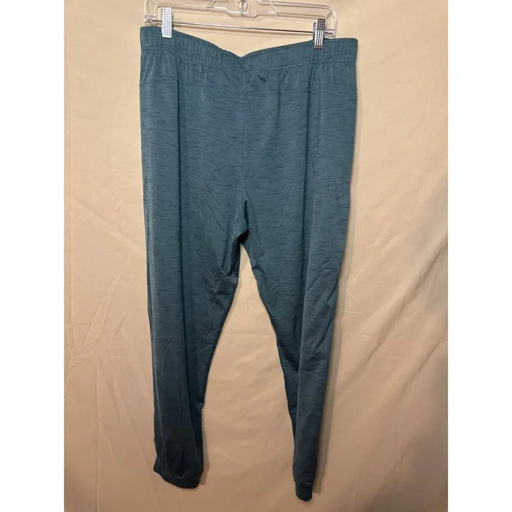 Nike Yoga Dri-FIT Joggers Men's XL Blue Stretch Pants CZ2208-058